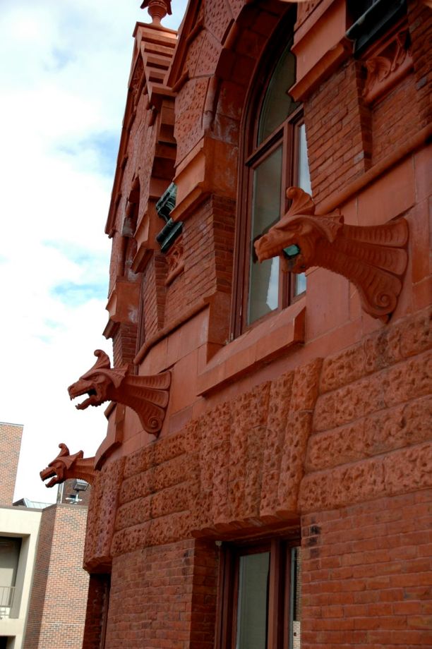 Fisher Fine Arts Library gargoyles